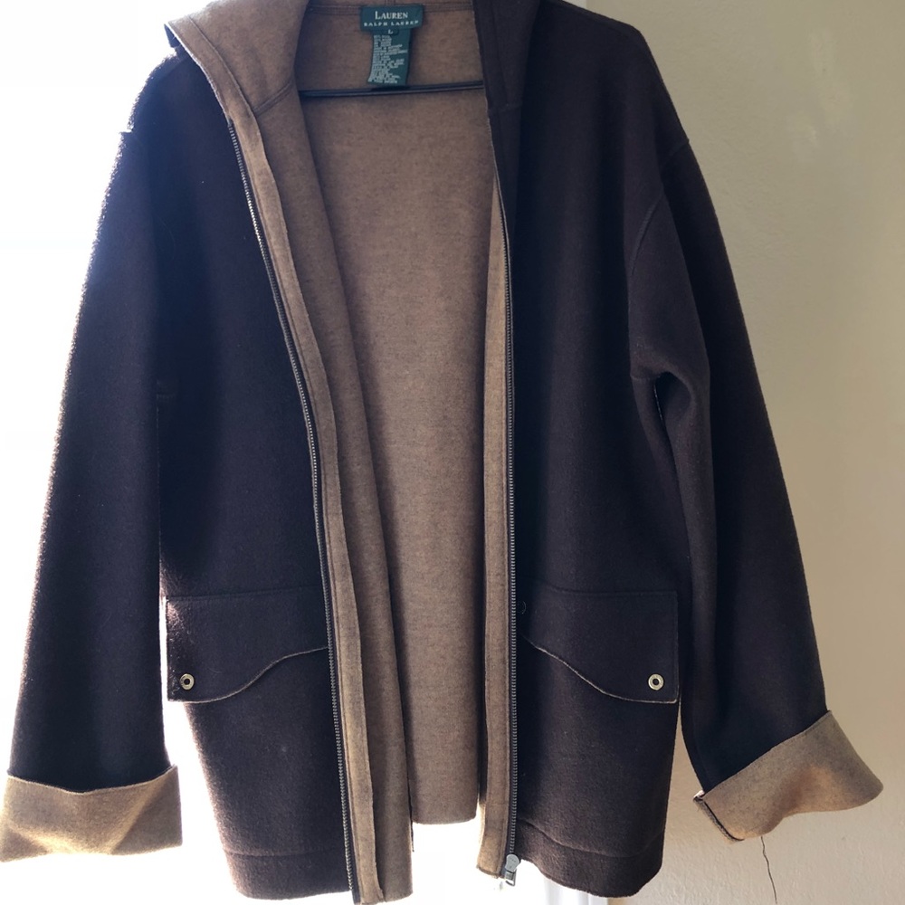 Ralph Lauren two-tone Brown jacket
